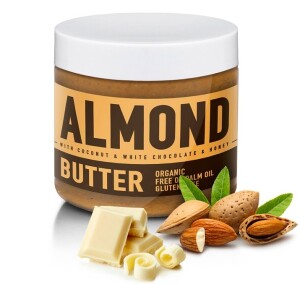 Product detail of SizeandSymmetry Almond Butter Mandlové máslo bílá čokoláda, kokos a med 500 g