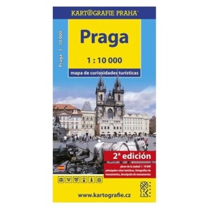 Product detail of Praga - Mapa de curiosidades turísticas /1:10 tis.