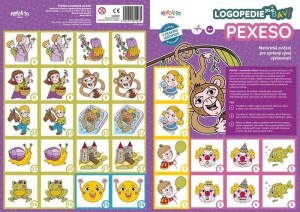 Product detail of Logopedie mě baví Pexeso - Motorická cičení pro správný vývoj výslovnosti - Lucie Škodová
