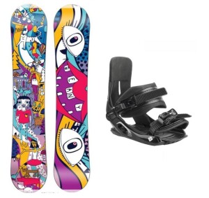 Product detail of Beany Bark dětský snowboard + Hatchey Tactic Junior vázání