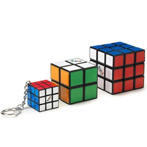 Product detail of Rubikova kostka - sada trio 3x3 + 2x2 a 3x3 přívěšek - Spin Master Rubik’s
