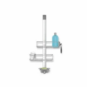 Product detail of Simplehuman Nastavitelný držák na dveře sprchy s poličkami