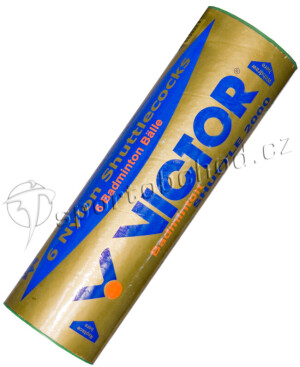 Product detail of Badmintonové míče Victor  Nylon Shuttle 2000 Gold - White (6 Pack)  zelený proužek (do 19-29°C)