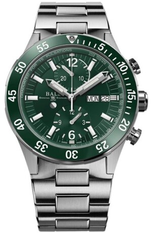 Product detail of Ball Roadmaster Rescue Chronograph (41mm) Limited Edition DC3030C-S2-GR