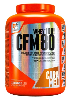 Product detail of Extrifit CFM Instant Whey 80 2270 g vanilka