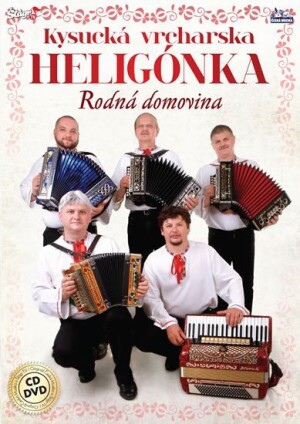 Product detail of Kysucká vrchárská heligonka - Rodná domovina - CD + DVD