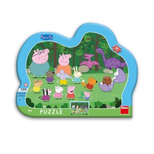 Product detail of Puzzle v rámu Peppa Pig 25 dílků - Dino