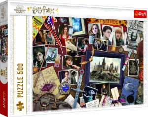 Product detail of Trefl Puzzle Harry Potter - Vzpomínky na Bradavice / 500 dílků - Trigano