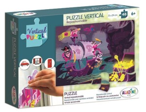 Product detail of Vertikální okenní puzzle - Piráti 48 dílků