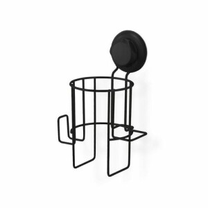 Product detail of Držák na vysoušeč Compactor Bestlock Black s přísavkou - bez vrtání, nosnost až 6 kg