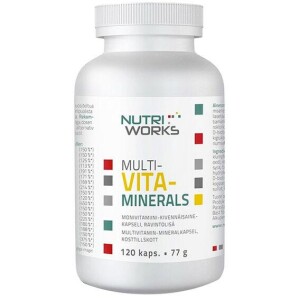 Product detail of NutriWorks Multivitaminerals 120 kapslí