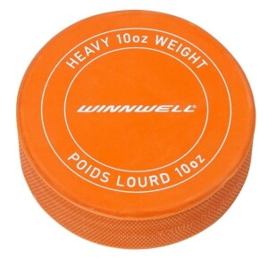 Product detail of Winnwell Hokejový puk oranžový těžký s logem