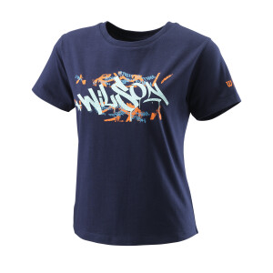 Product detail of Wilson Paris Hope Tech Tee W peacoat