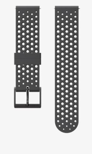 Product detail of Suunto Suunto 20mm Athletic 1 Silicone Strap Slate Grey Size S