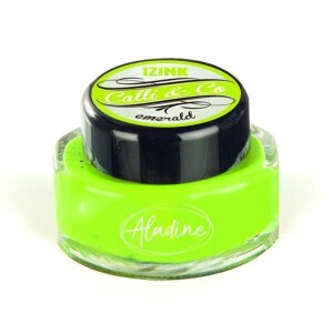 Product detail of Kaligrafický inkoust Aladine IZINK CALLI &amp; CO - metalický zelený, 15 ml