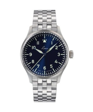 Product detail of Laco Flieger Stuttgart Pro Blau 40 Automatic Steel Bracelet