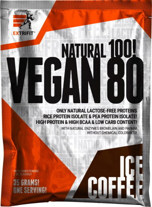 Product detail of Extrifit Vegan 80 35 g ledová káva