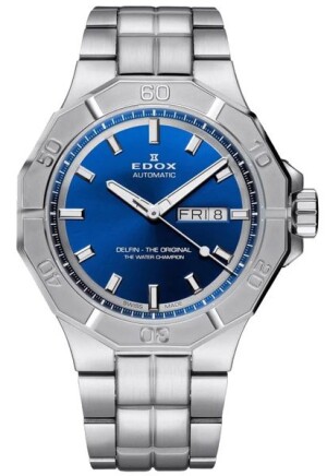 Product detail of EDOX Delfin The Original Automatic Day-Date 88008-3M-BUIN