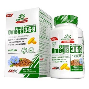 Product detail of Amix ProVegan Omega 3-6-9 60 kapslí