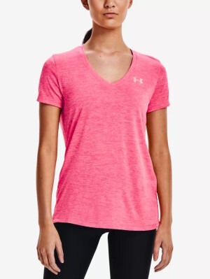 Product detail of Under Armour Tech SSV Twist Pink Punk/White