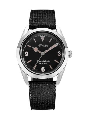 Product detail of Nivada Grenchen Super Antarctic 3.6.9 Black Vintage - Rubber Tropic