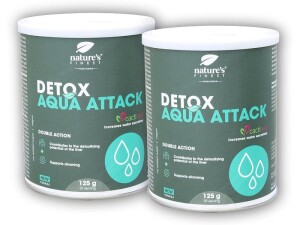 Product detail of Natures Finest 2x Detox aqua attack 125g