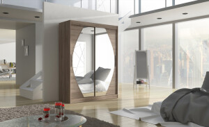 Product detail of ArtAdrk Šatní skříň ALEN | 150 cm Barva: Trufla