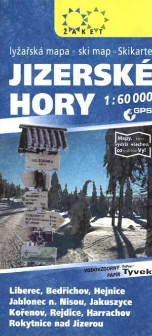 Product detail of Jizerské hory - lyžařská mapa 1:60 000