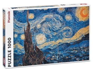 Product detail of Piatnik Puzzle Van Gogh Hvězdná noc  1000 dílků