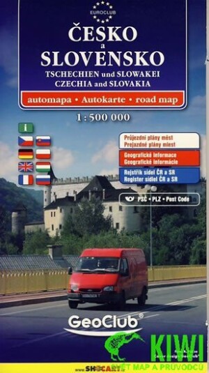 Product detail of Česko+Slovensko automapa 1:500 000