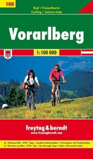 Product detail of RK 100 Vorarlberg 1:100 000 / cyklomapa