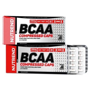 Product detail of Nutrend BCAA Compressed caps 120 kapslí