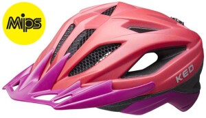 Product detail of Ked Street Junior MIPS red violet matt juniorská přilba