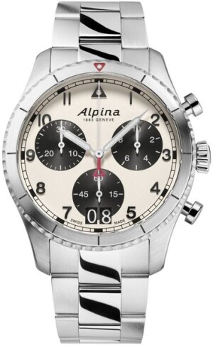 Product detail of Alpina Startimer Pilot Quartz Chronograph Big Date AL-372WB4S26B
