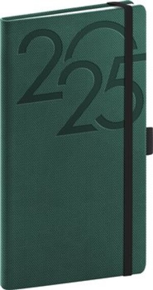 Product detail of Kapesní diář Ajax 2025, zelený