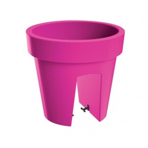 Product detail of Prosperplast Květináč na zábradlí Lofly Railing fuchsiová, 24,5 cm, 24,5 cm