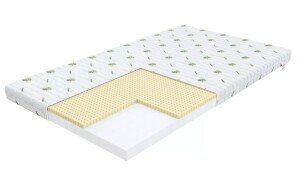 Product detail of FDM Pěnová matrace BABY CLASSIC Aloe | 60 x 120 cm