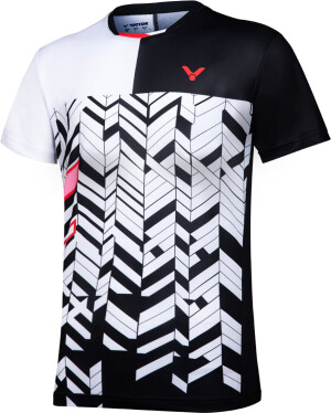 Product detail of Dámské tričko Victor  T-11007 C Black/White M
