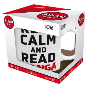 Product detail of Keep Calm and Read Manga Keramický hrnek 320 ml