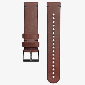 Product detail of Suunto Suunto 20mm Urban 2 Leather Strap Brown Black Size M