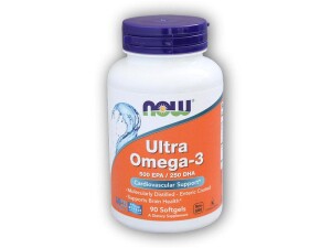 Product detail of NOW Foods Ultra Omega 3 250 DHA/500 EPA 90 kapslí