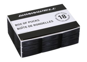 Product detail of Winnwell Hokejový puk černý oficiální (18ks) BOX