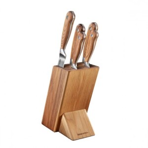 Product detail of Tescoma Blok na nože s 5 noži FEELWOOD 