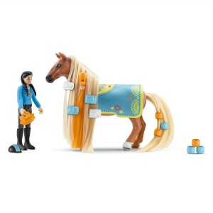 Product detail of Schleich 42585 Startovací sada Kim a Caramelo, 18,7 x 24,5 x 6 cm