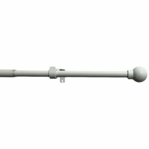 Product detail of Záclonová souprava roztažitelná Koule 16/19 mm bílá, 200 - 350 cm