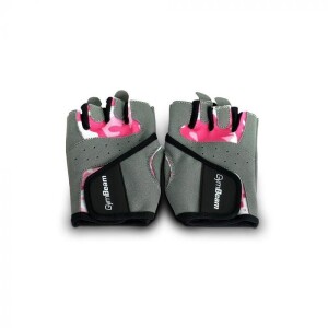 Product detail of GymBeam Fitness Dámské rukavice Camo Pink