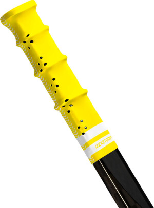 Product detail of Koncovka na hokejku RocketGrip  Rubber Ultra Grip Yellow/White Junior