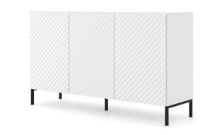 Product detail of ARTBm Komoda SURF 150 | 3D Provedení: Bílá mat / černé nohy