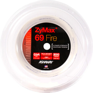 Product detail of Badmintonový výplet Ashaway  ZyMax 69 Fire White -  200 m