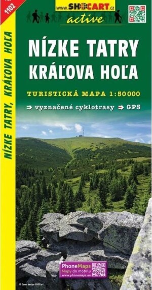 Product detail of SC 1102 Nízke Tatry, Kráľova Hoľa 1:50 000